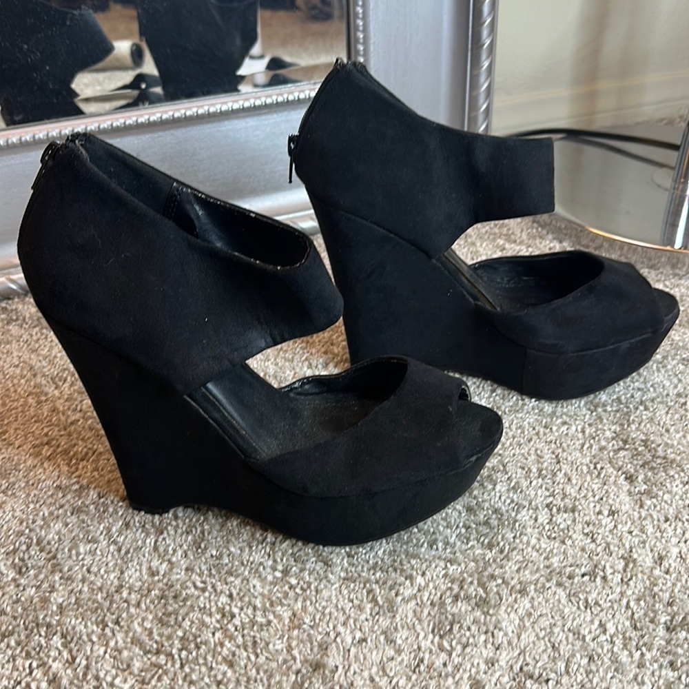 Platform Wedge Heels 9